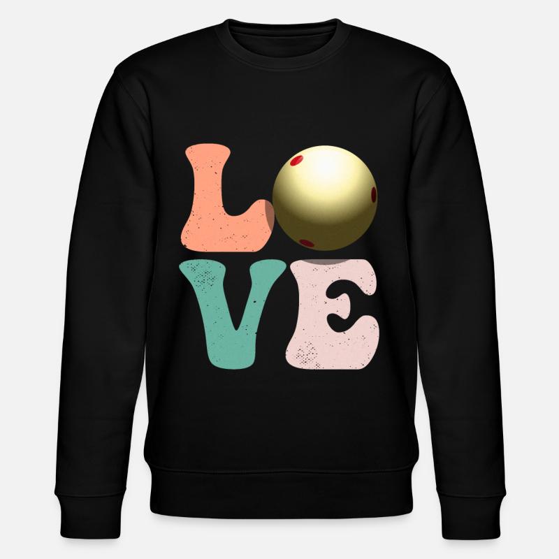 Billiards Pool - Stanley/Stella CHANGER Unisex Organic Sweatshirt - black