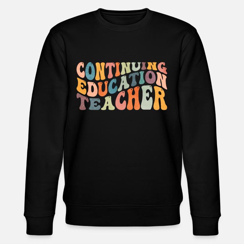 Groovy Professeur de formation - Sweat bio CHANGER Stanley/Stella Unisexe - noir