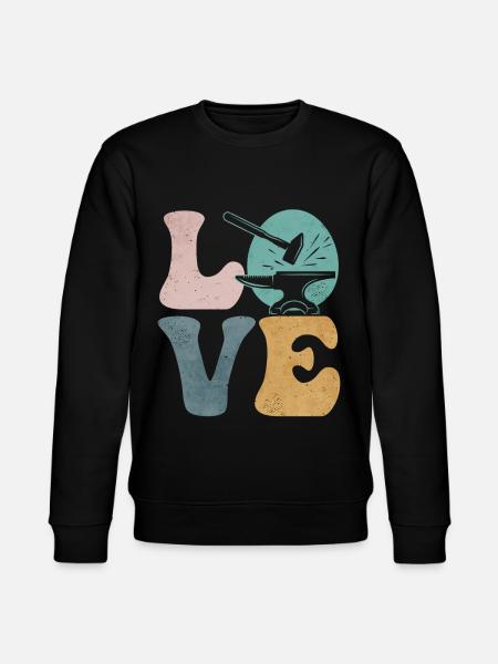 Blacksmith Blacksmith - Stanley/Stella CHANGER Unisex Organic Sweatshirt - black