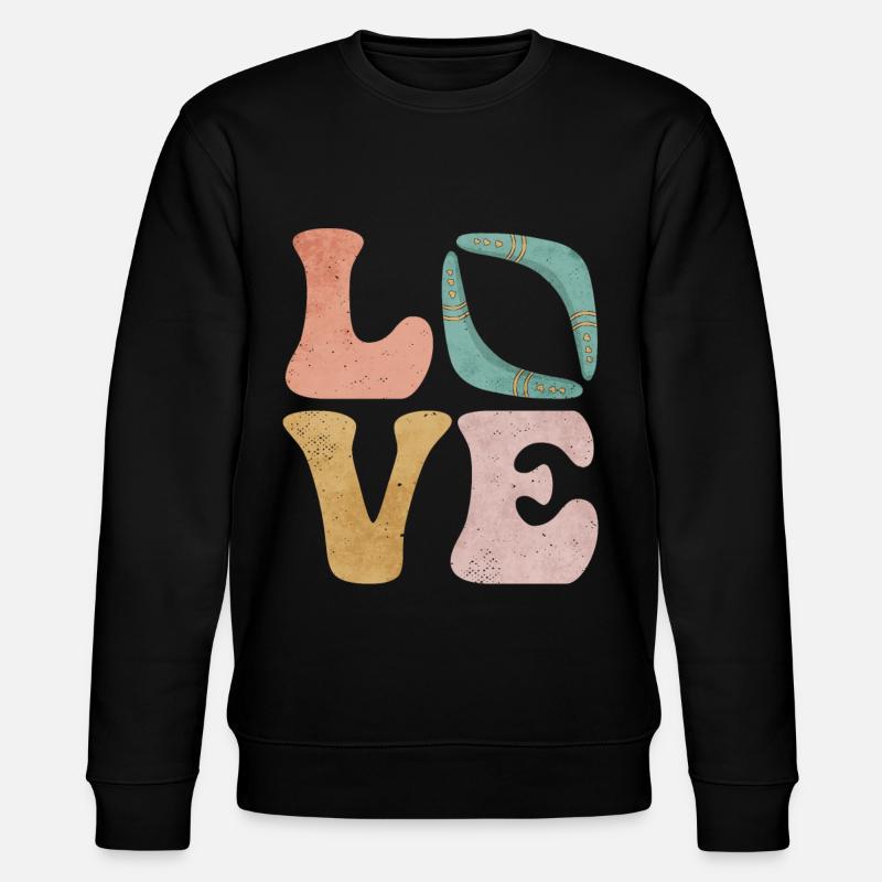 Boomerang - Stanley/Stella CHANGER Unisex Organic Sweatshirt - black