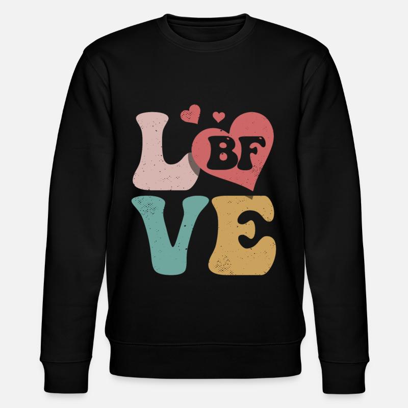 Friend BF - Stanley/Stella CHANGER Unisex Organic Sweatshirt - black