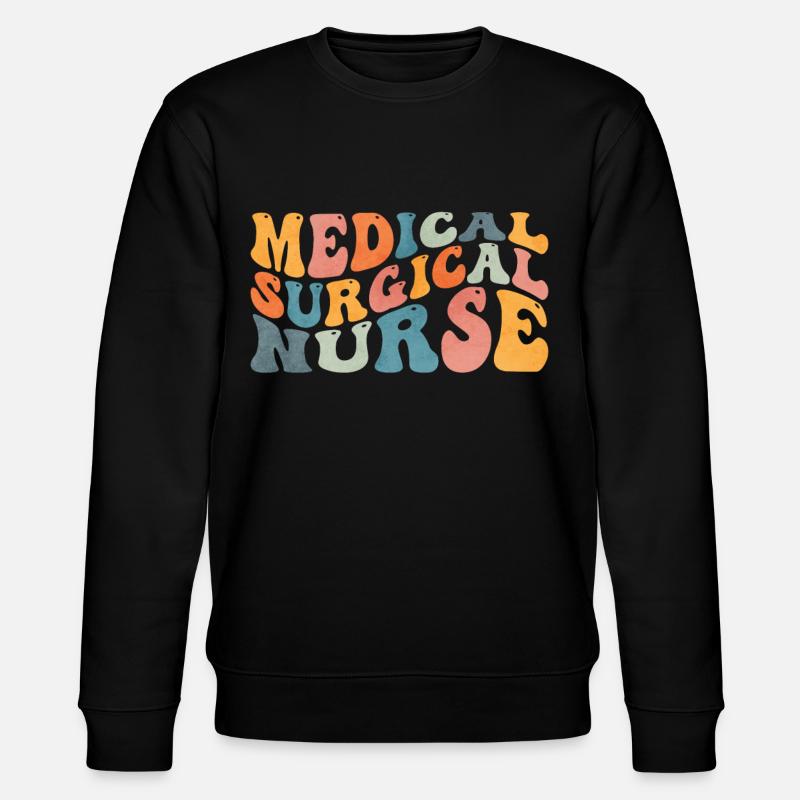 Groovy Infirmière médico-chirurgicale M - Sweat bio CHANGER Stanley/Stella Unisexe - noir