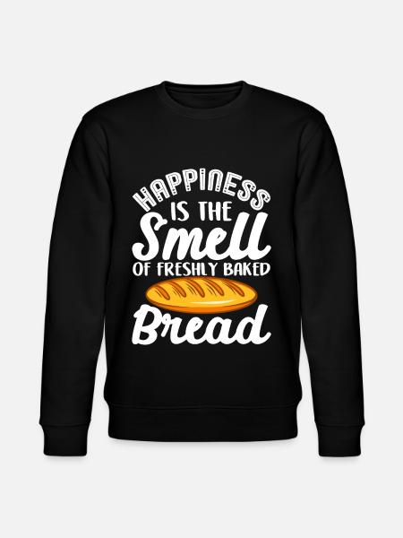 Funny bread baking baker - Stanley/Stella CHANGER Unisex Organic Sweatshirt - black