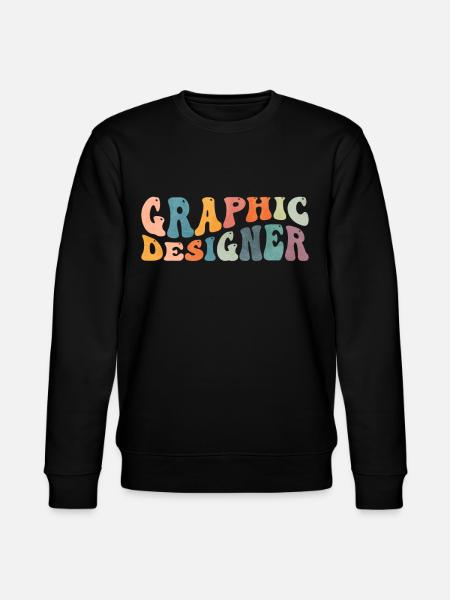 Conception de graphiste Groovy - Sweat bio CHANGER Stanley/Stella Unisexe - noir