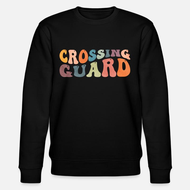 Groovy Brigadier Zebra Crossing Keeper - Sweat bio CHANGER Stanley/Stella Unisexe - noir