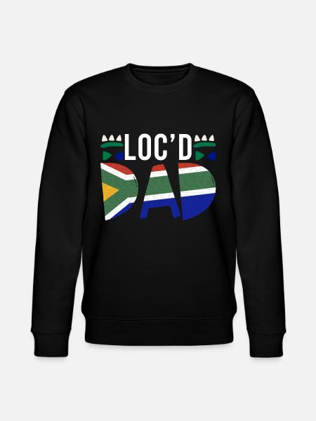 Dreadlocks Rastafari Rasta Afro - Stanley/Stella CHANGER Unisex Organic Sweatshirt - black