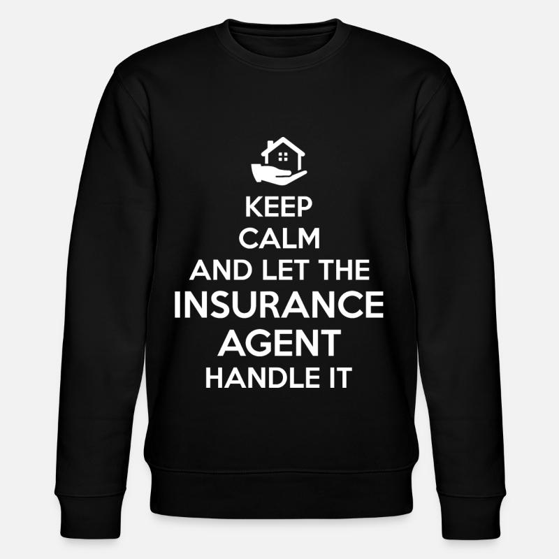 Weird broker - Stanley/Stella CHANGER Unisex Organic Sweatshirt - black