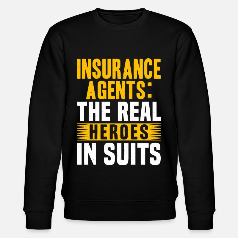 Weird broker - Stanley/Stella CHANGER Unisex Organic Sweatshirt - black