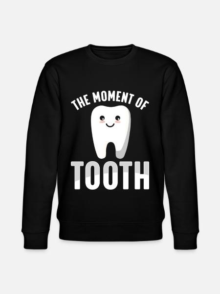 Funny Dental Lab Technician Dentist - Stanley/Stella CHANGER Unisex Organic Sweatshirt - black
