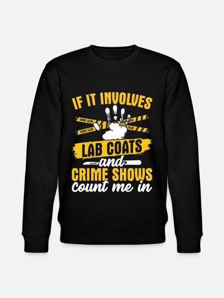 Funny coroner - Stanley/Stella CHANGER Unisex Organic Sweatshirt - black