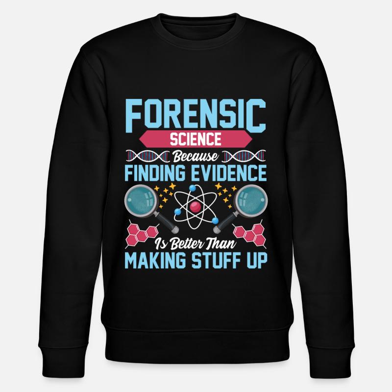 Funny coroner - Stanley/Stella CHANGER Unisex Organic Sweatshirt - black