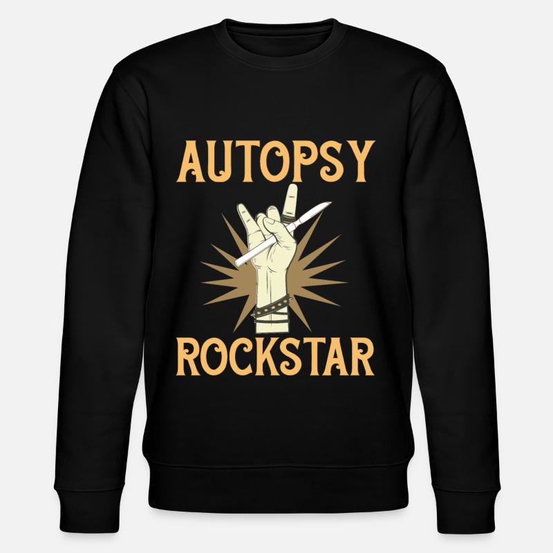 Funny Forensic Scientist Science - Stanley/Stella CHANGER Unisex Organic Sweatshirt - black