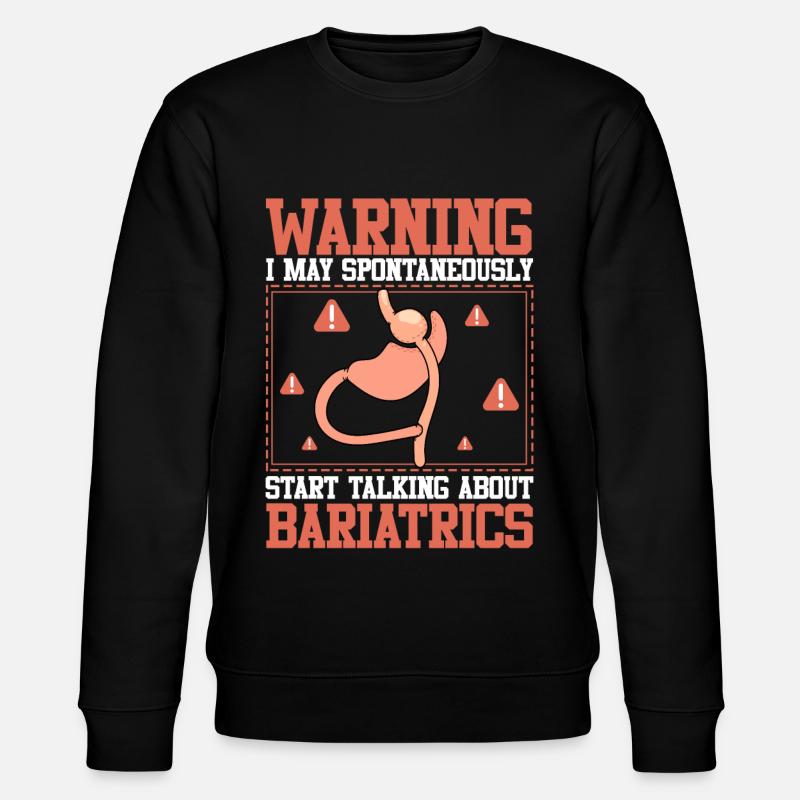 Drôle de chirurgie de l’estomac - Sweat bio CHANGER Stanley/Stella Unisexe - noir