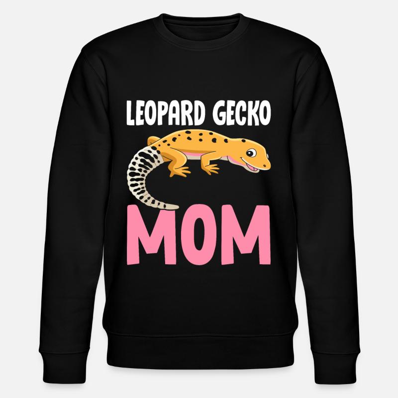Reptile lézard maman - Sweat bio CHANGER Stanley/Stella Unisexe - noir