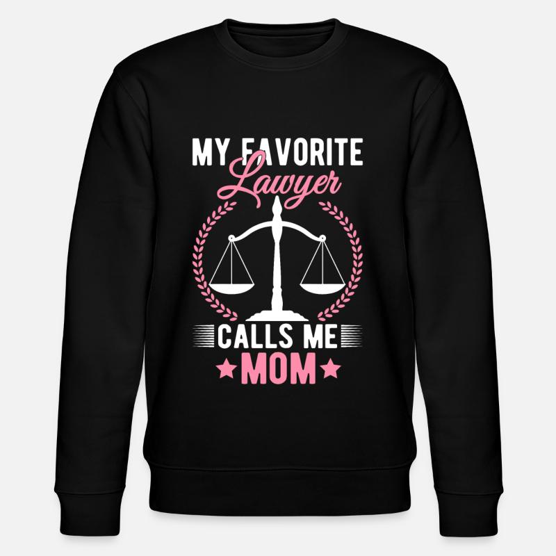 Mama Law Students - Stanley/Stella CHANGER Unisex Organic Sweatshirt - black