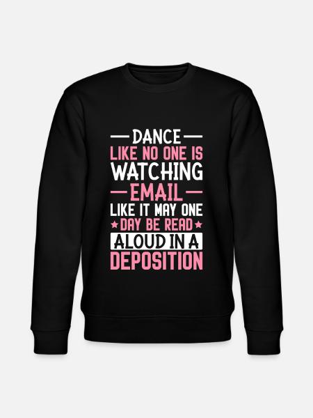 Law students - Stanley/Stella CHANGER Unisex Organic Sweatshirt - black