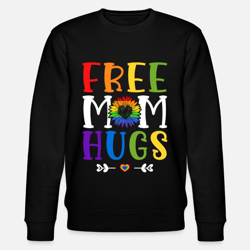 LGBTQ Mutter Stolz - Stanley/Stella Unisex Bio-Sweatshirt CHANGER  - Schwarz