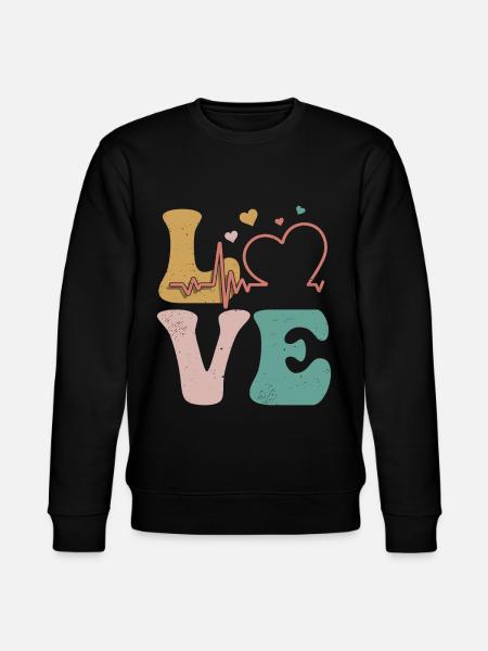 Echokardiographie-Techniker Echokardiograph - Stanley/Stella Unisex Bio-Sweatshirt CHANGER - Schwarz