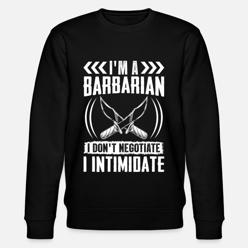 LARP - Stanley/Stella Unisex Bio-Sweatshirt CHANGER  - Schwarz