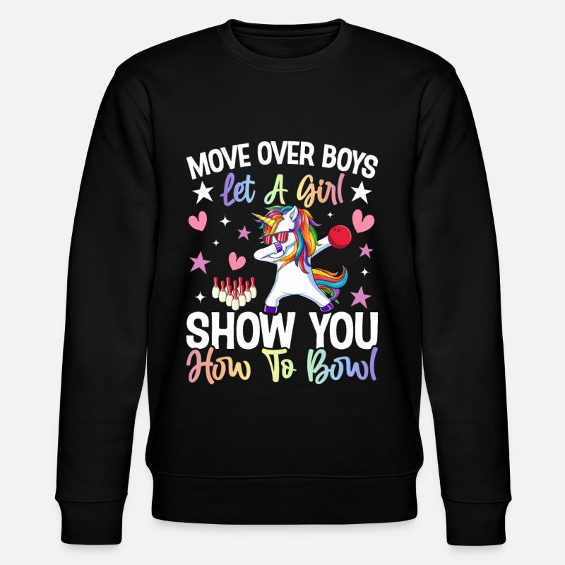 Bowling Fille Bowler - Sweat bio CHANGER Stanley/Stella Unisexe - noir