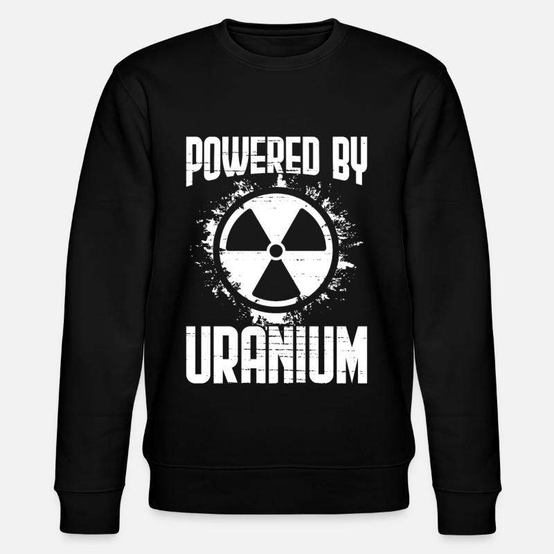 Nuclear Power Plant Nuclear Engineer - Stanley/Stella CHANGER Unisex Organic Sweatshirt - black