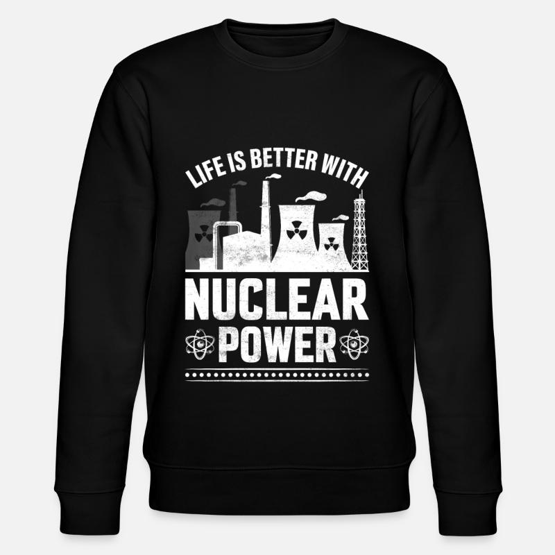 Ingénieur Nucléaire - Sweat bio CHANGER Stanley/Stella Unisexe - noir