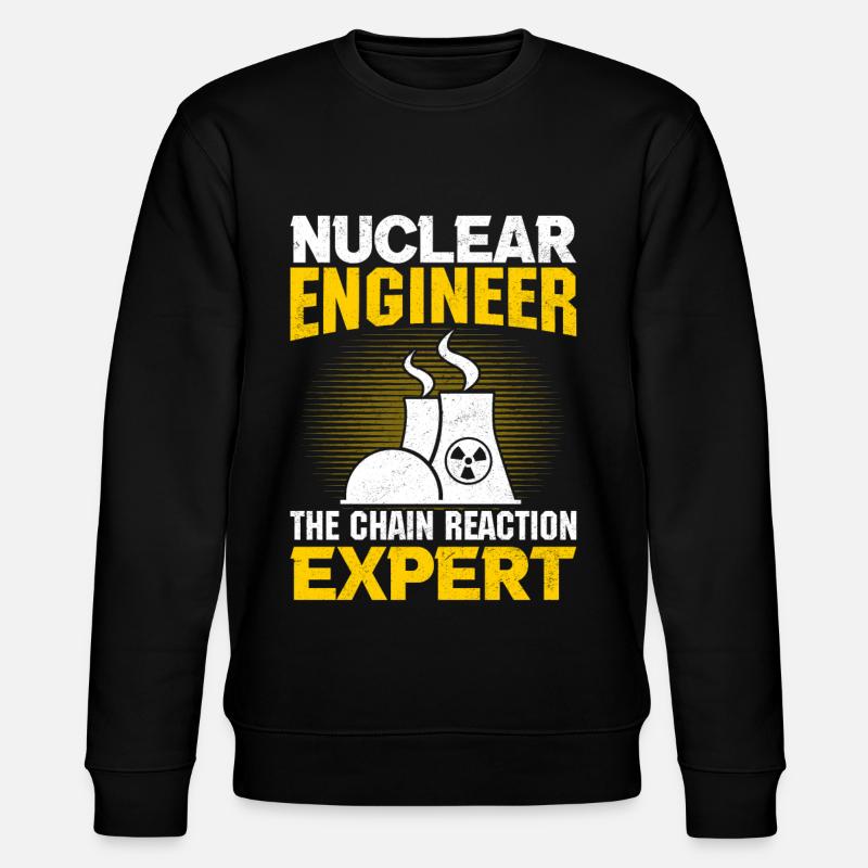 Centrale nucléaire - Sweat bio CHANGER Stanley/Stella Unisexe - noir