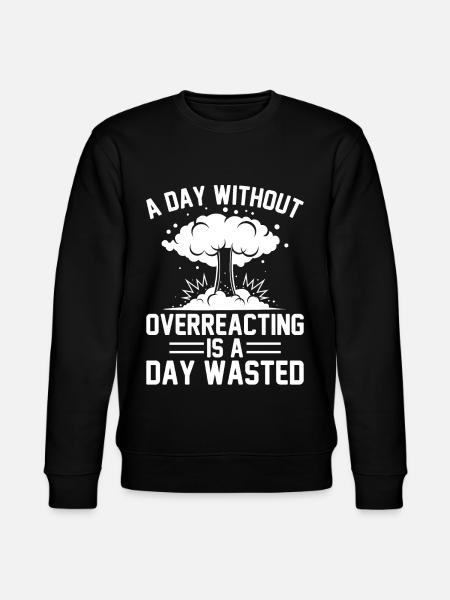 Nuclear power station - Stanley/Stella CHANGER Unisex Organic Sweatshirt - black
