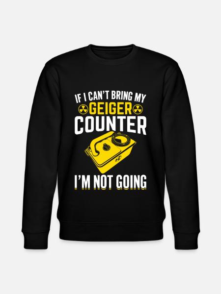 Funny Nuclear Engineer - Stanley/Stella CHANGER Unisex Organic Sweatshirt - black