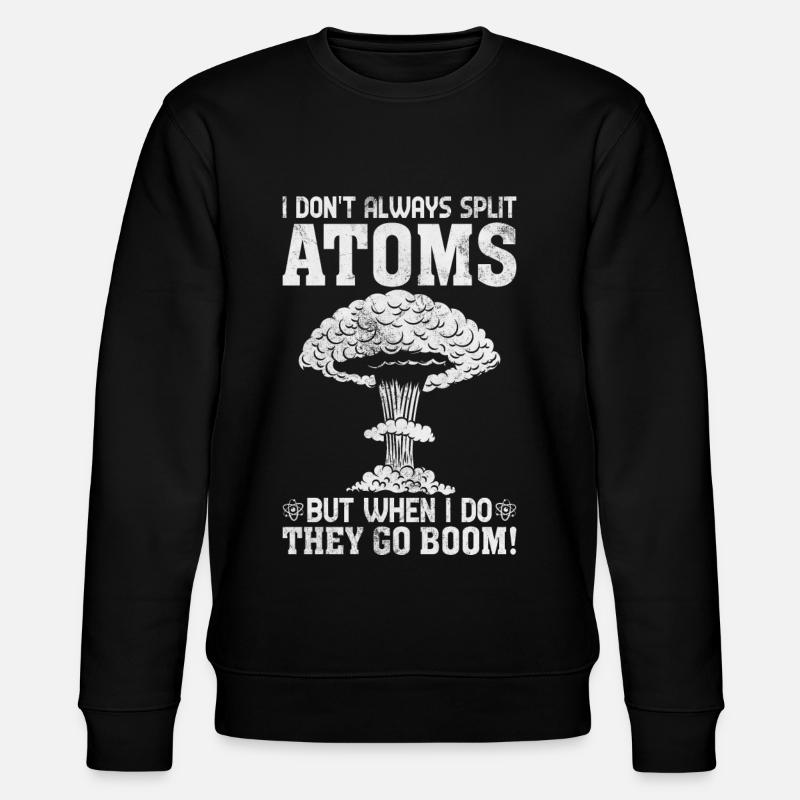 Physique nucléaire Centrale nucléaire - Sweat bio CHANGER Stanley/Stella Unisexe - noir