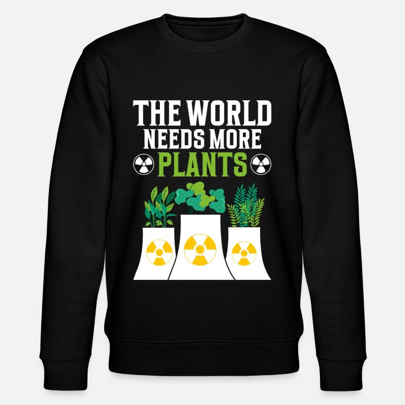 Centrale nucléaire Ingénieur nucléaire - Sweat bio CHANGER Stanley/Stella Unisexe - noir