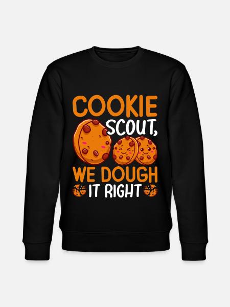 Funny Cookie Vendor - Stanley/Stella CHANGER Unisex Organic Sweatshirt - black