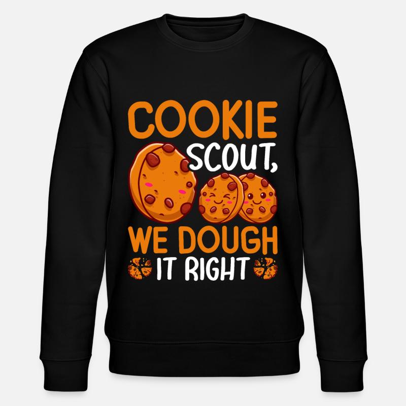 Funny Cookie Vendor - Stanley/Stella CHANGER Unisex Organic Sweatshirt - black
