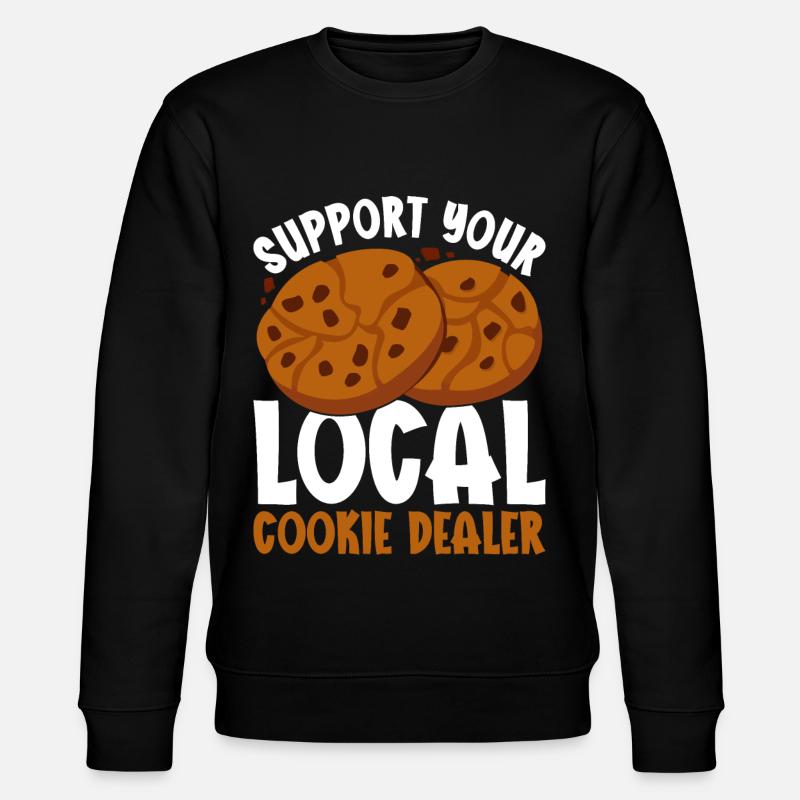 Cookie Scout - Stanley/Stella CHANGER Unisex Organic Sweatshirt - black