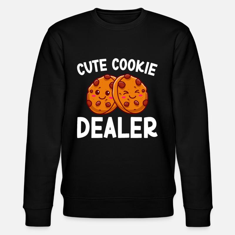 Recruteur de biscuits - Sweat bio CHANGER Stanley/Stella Unisexe - noir