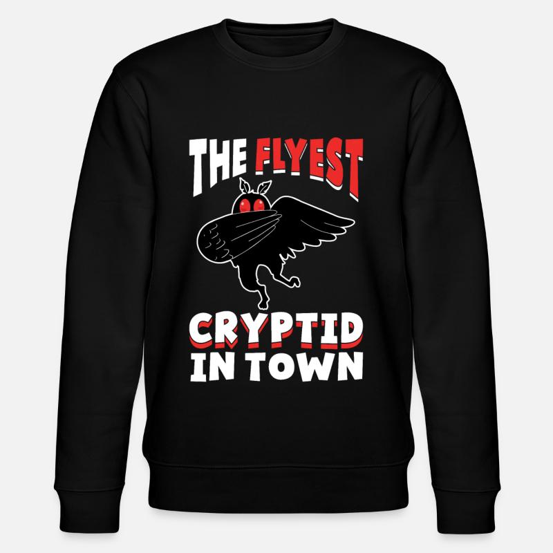 Cryptozoologie de Mothman - Sweat bio CHANGER Stanley/Stella Unisexe - noir
