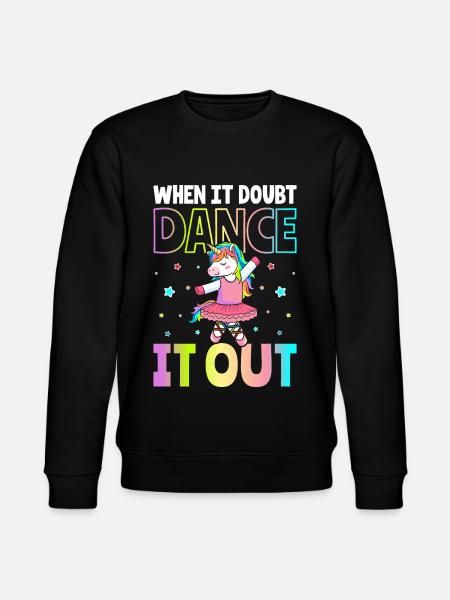 Ballet Ballerina - Stanley/Stella CHANGER Unisex Organic Sweatshirt - black