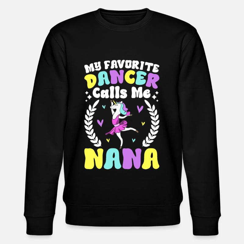 Ballet Dance Ballerina - Stanley/Stella CHANGER Unisex Organic Sweatshirt - black