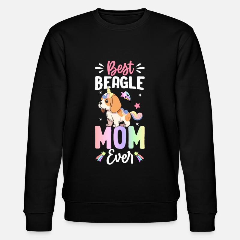 Dog - Stanley/Stella CHANGER Unisex Organic Sweatshirt - black