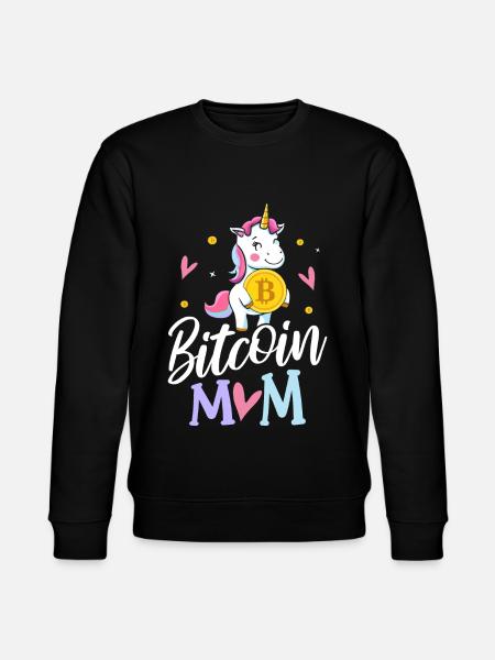 BTC Cryptocurrency Crypto Hodl - Stanley/Stella CHANGER Unisex Organic Sweatshirt - black