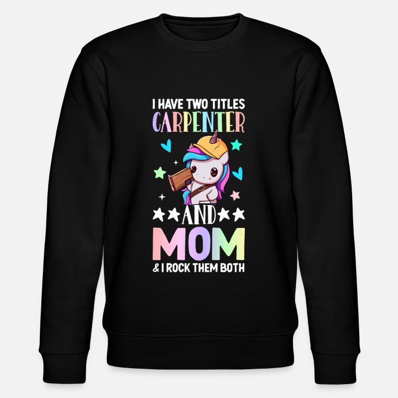 Menuisier menuisier - Sweat bio CHANGER Stanley/Stella Unisexe - noir