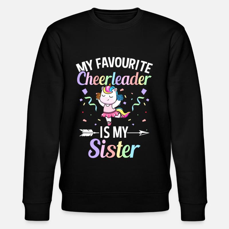 Cheerleading Cheer - Stanley/Stella CHANGER Unisex Organic Sweatshirt - black