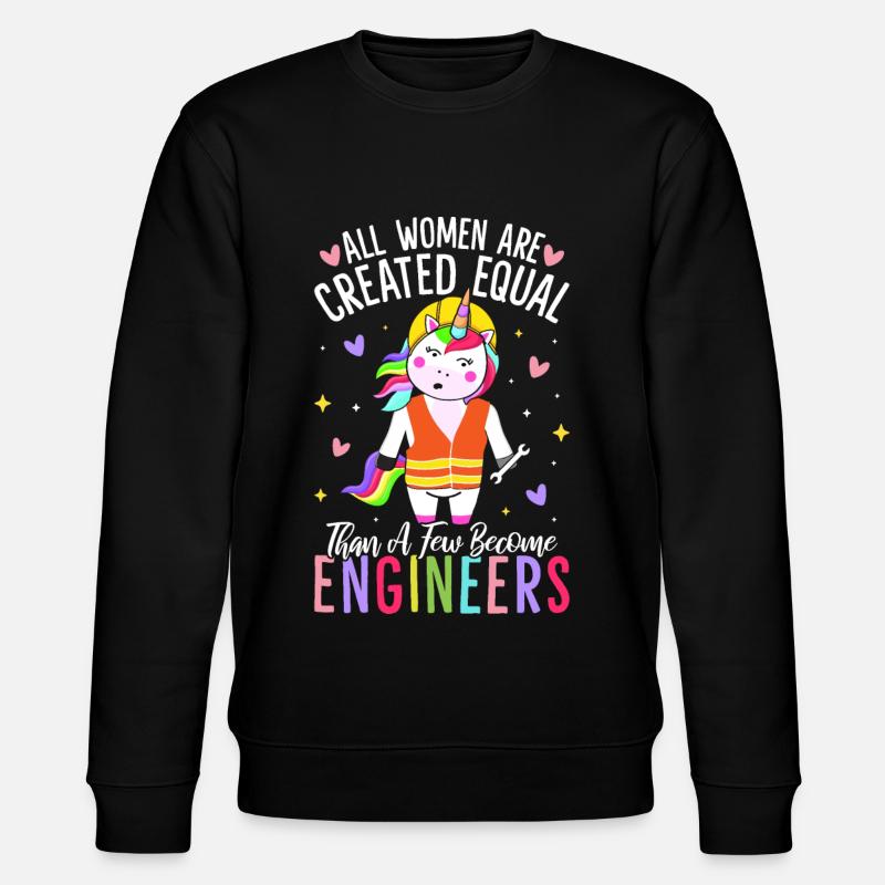 Engineer Student Engineer - Stanley/Stella CHANGER Unisex Organic Sweatshirt - black