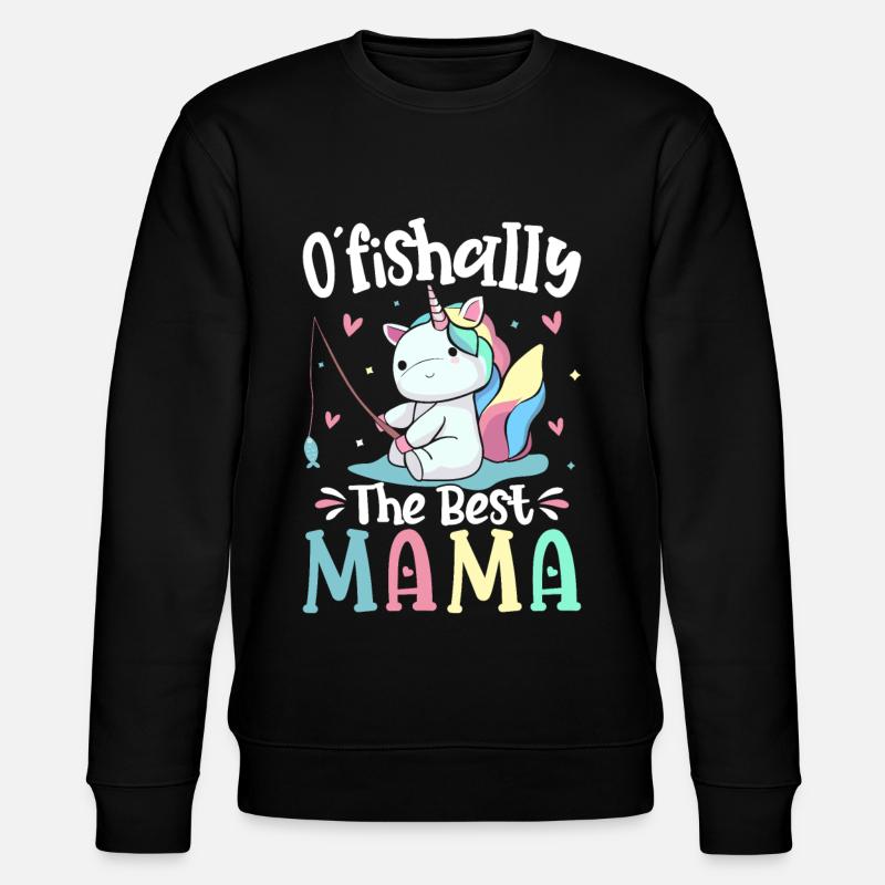 Pêcheuse Pêcheuse Maman - Sweat bio CHANGER Stanley/Stella Unisexe - noir