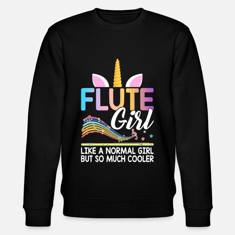 Flûtiste flûtiste - Sweat bio CHANGER Stanley/Stella Unisexe - noir