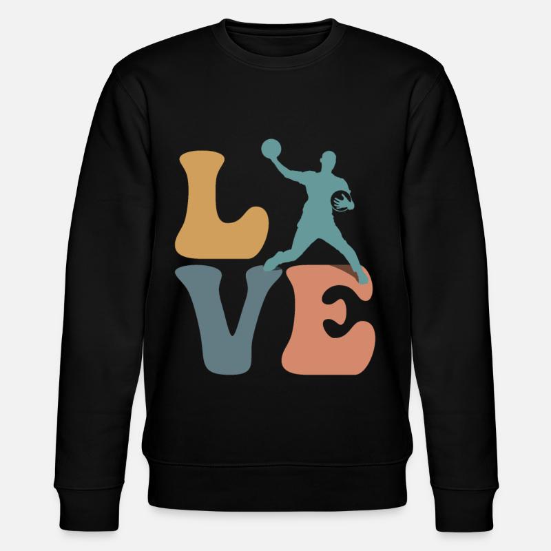 Völkerball-Team - Stanley/Stella Unisex Bio-Sweatshirt CHANGER - Schwarz