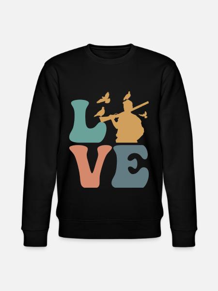 Taubenjäger Taubenjagd - Stanley/Stella Unisex Bio-Sweatshirt CHANGER - Schwarz