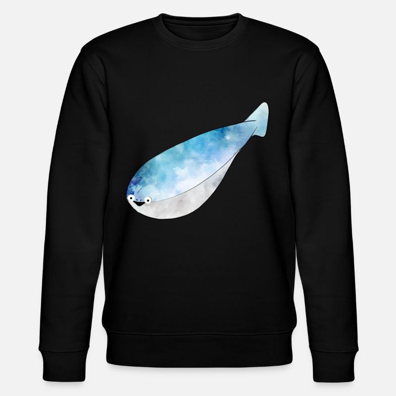 Drôle Sacabambaspis poisson Meme aquarelle - Sweat bio CHANGER Stanley/Stella Unisexe - noir