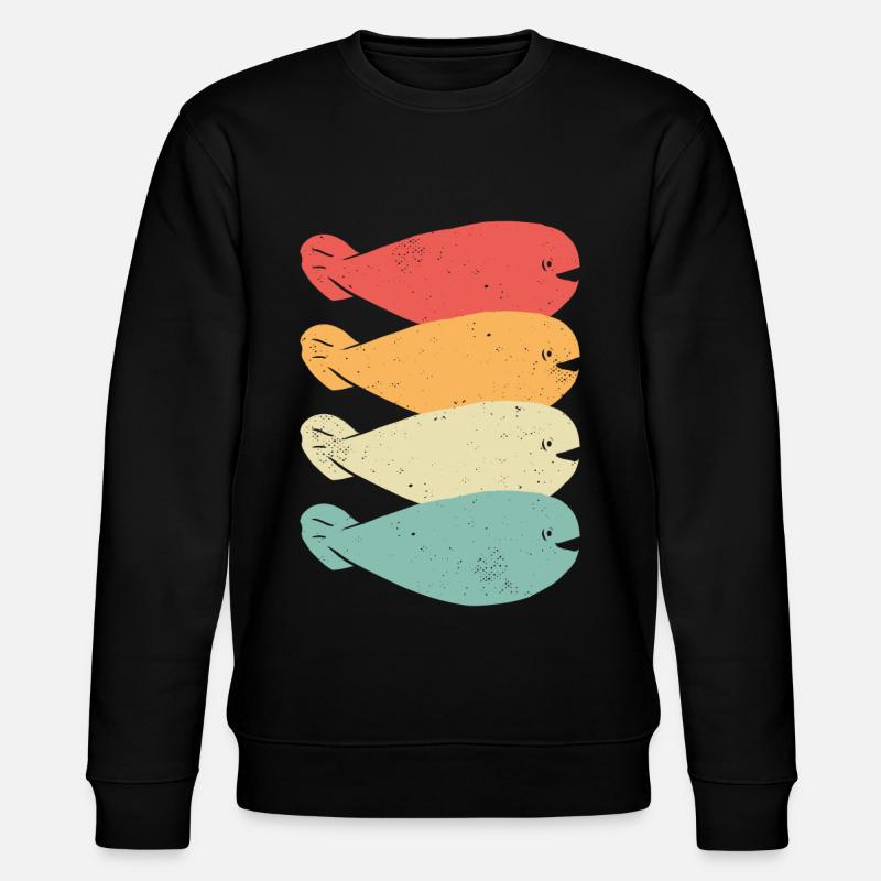 Drôle Sacabambaspis Poisson Meme Rétro - Sweat bio CHANGER Stanley/Stella Unisexe - noir