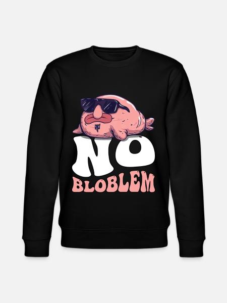 Groovy Blobfish - Stanley/Stella CHANGER Unisex Organic Sweatshirt - black